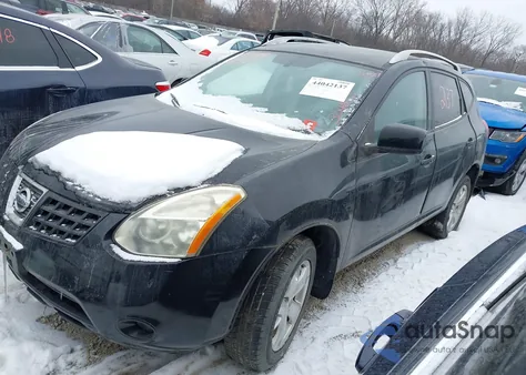 2008 Nissan Rogue Sl from USA, damaged, VIN JN8AS58TX8W304850